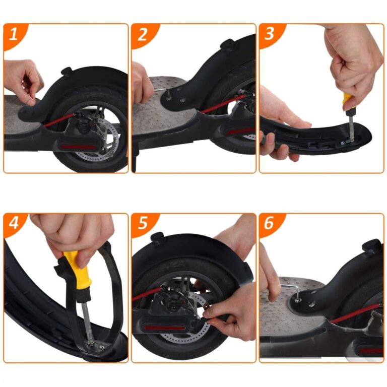 Xiaomi Scooter Rear Fender noPedals.eu