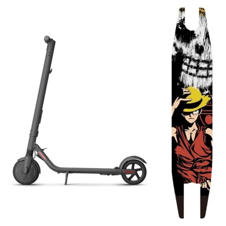 Ninebot Scooter Footboard Sticker noPedals.eu