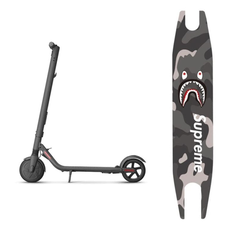 Ninebot Scooter Footboard Sticker noPedals.eu
