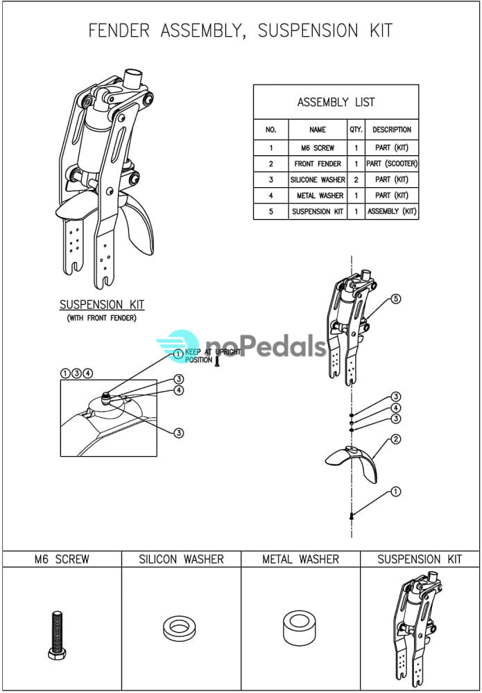 Monorim Shock Absorber for Xiaomi Scooter - Image 7